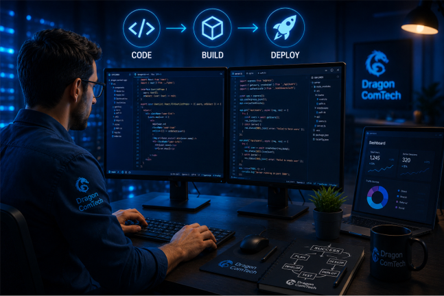 Software Development In Merseyside From Dragon ComTech Ltd.